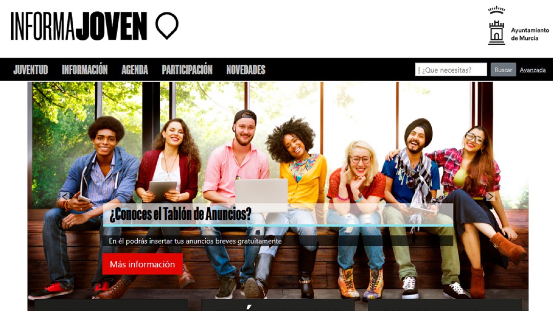 Informajoven estrena nuevo diseño web