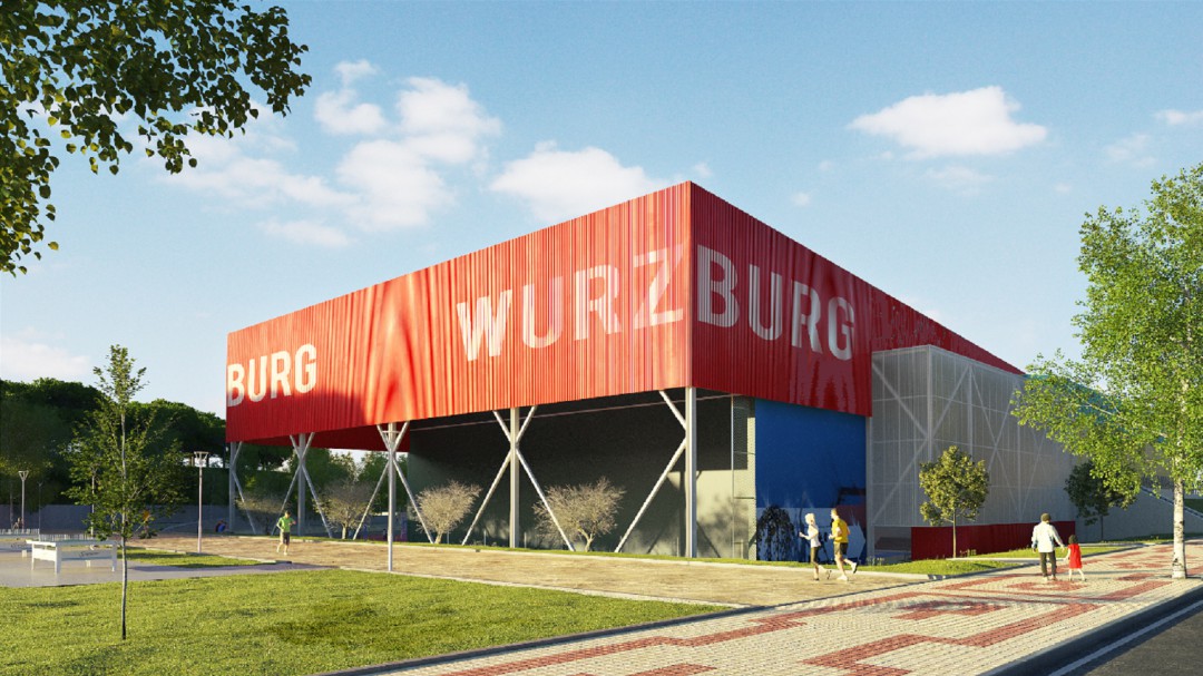 Así será el nuevo complejo deportivo de Würzburg