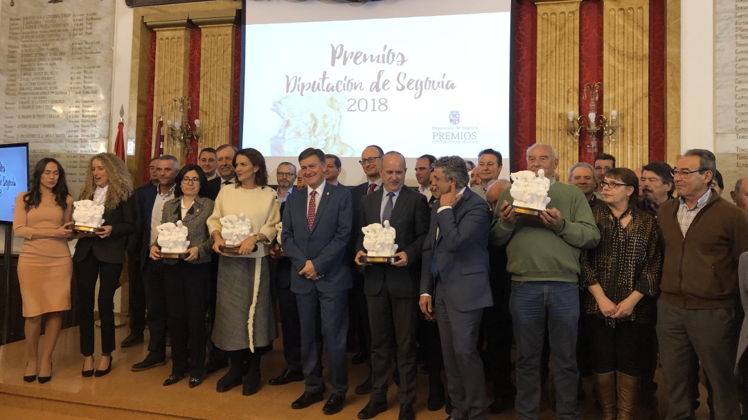 Samantha Vallejo-Nágera recibe el premio especial de la Diputación