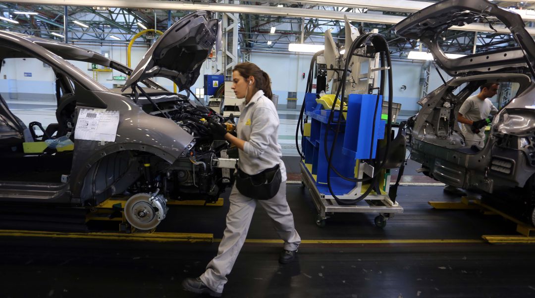 Cadena de montaje del Renault Captur en Valladolid Cadena de montaje del Renault Captur en Valladolid