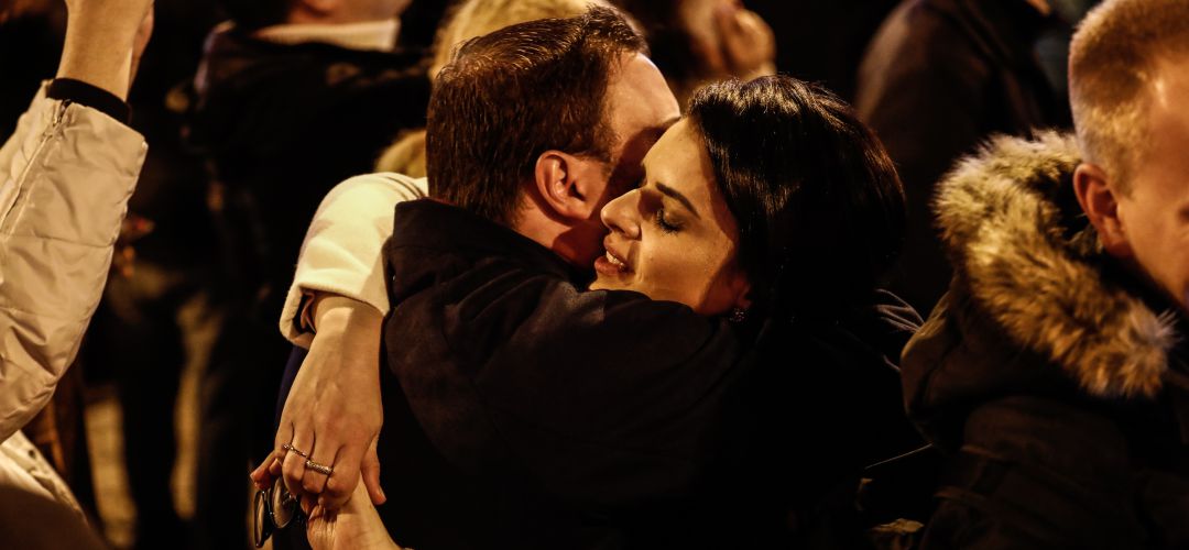 Una pareja de enamorados Una pareja de enamorados
