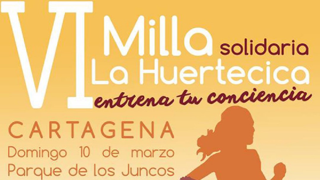 La 'Milla Solidaria La Huertecica' concienciará sobre la reducción del uso de plásticos