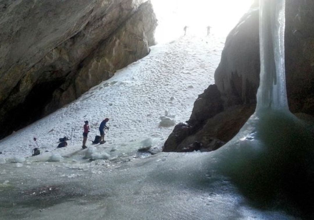 Las cuevas heladas se derriten