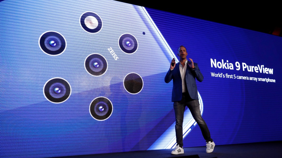 Llega el Nokia 9 Pureview: el teléfono móvil de las cinco cámaras