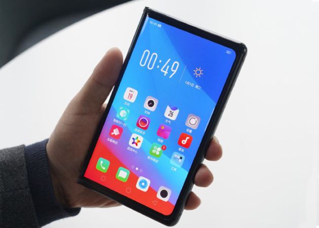 Oppo presenta su teléfono con pantalla plegable. Oppo presenta su teléfono con pantalla plegable.