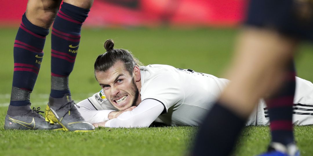 Gareth Bale, durante el último Clásico de Copa del Rey en el Camp Nou Gareth Bale, durante el último Clásico de Copa del Rey en el Camp Nou