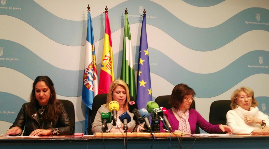Presentación de los actos del 8 de marzo en el Ayuntamiento de Jerez Presentación de los actos del 8 de marzo en el Ayuntamiento de Jerez