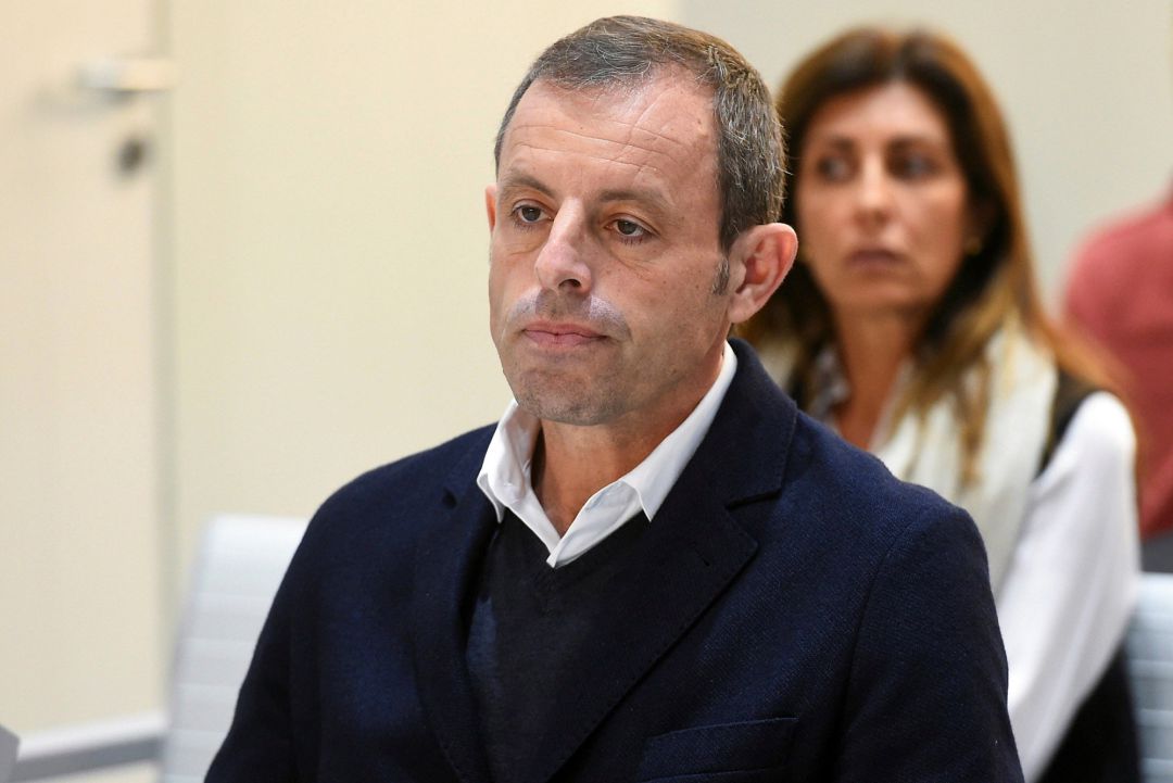 Sandro Rosell en la Audiencia Nacional Sandro Rosell en la Audiencia Nacional