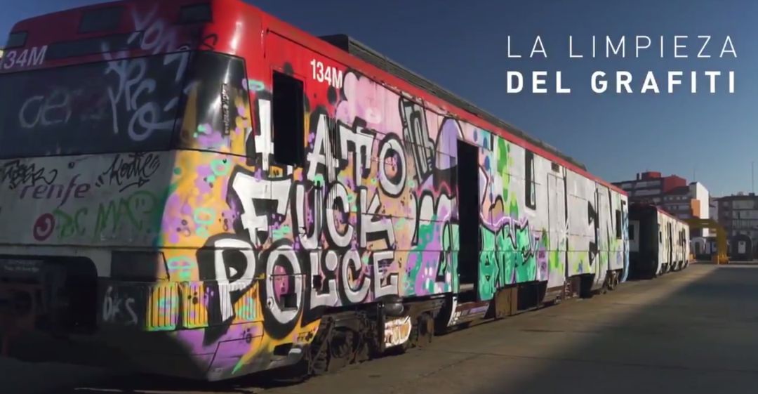 #LaObraMásCara: la campaña de Renfe en ARCO para concienciar sobre los grafittis #LaObraMásCara: la campaña de Renfe en ARCO para concienciar sobre los grafittis