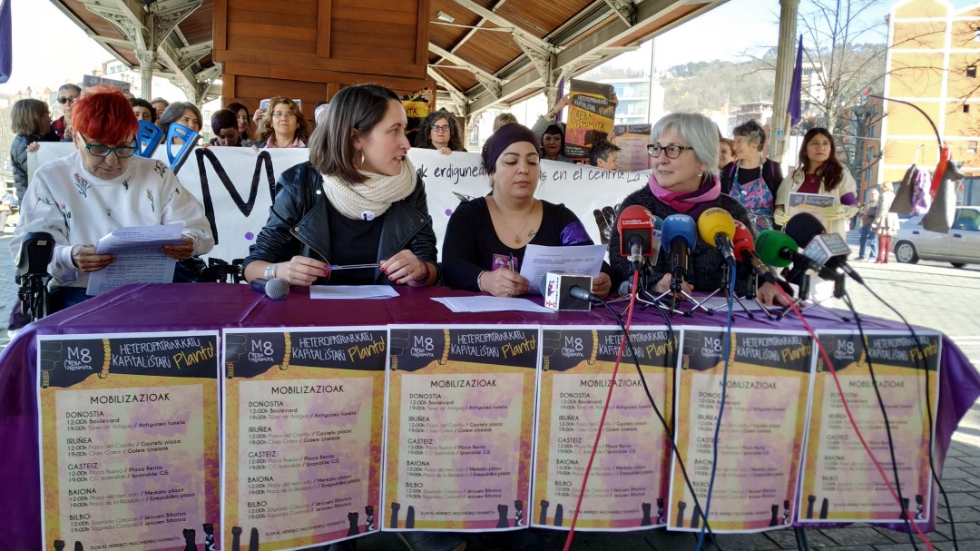 El movimiento feminista presenta su programa de movilizaciones