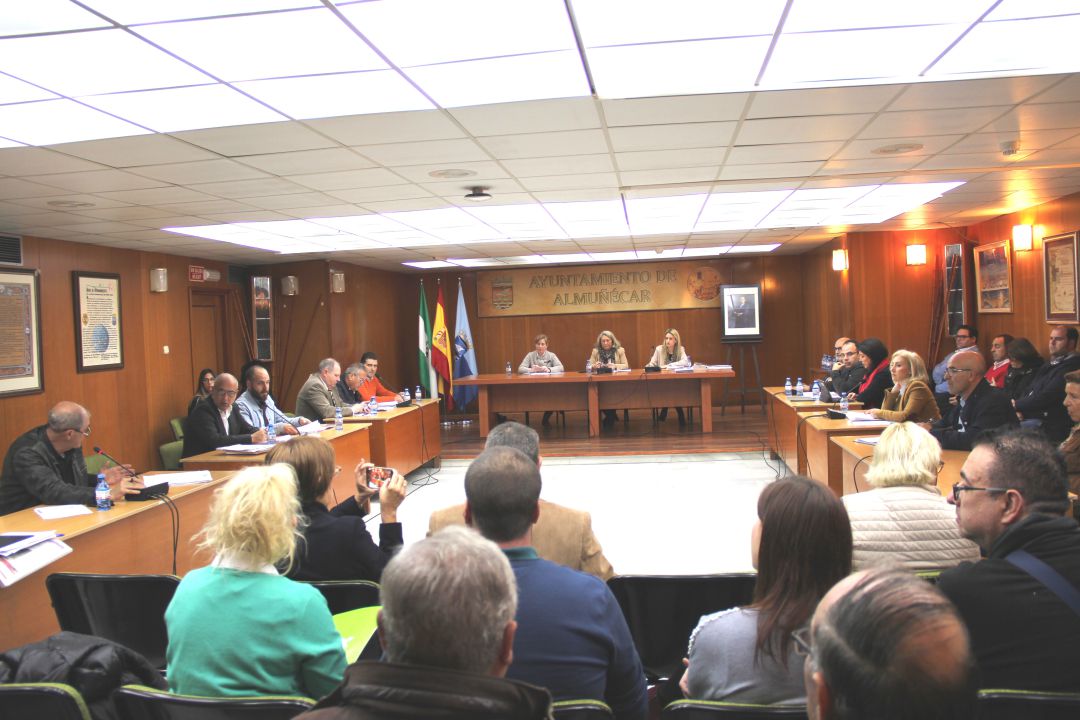 Imagen del Pleno municipal celebrado en Almuñécar Imagen del Pleno municipal celebrado en Almuñécar