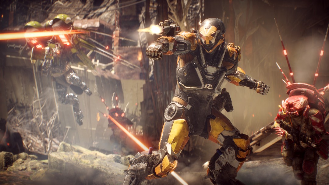 Anthem, poderosas armaduras sin pulir