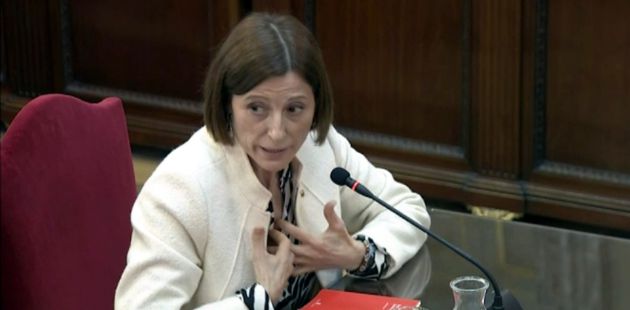 Forcadell en su declaración ante el Supremo Forcadell en su declaración ante el Supremo