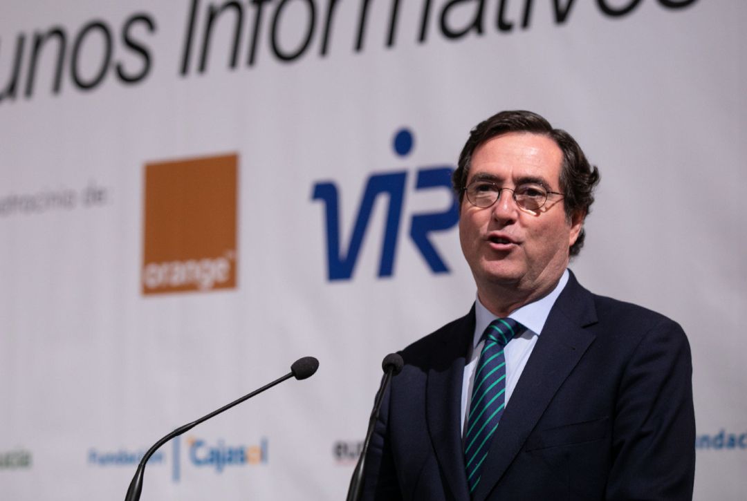 Antonio Garamendi, presidente de la CEOE Antonio Garamendi, presidente de la CEOE