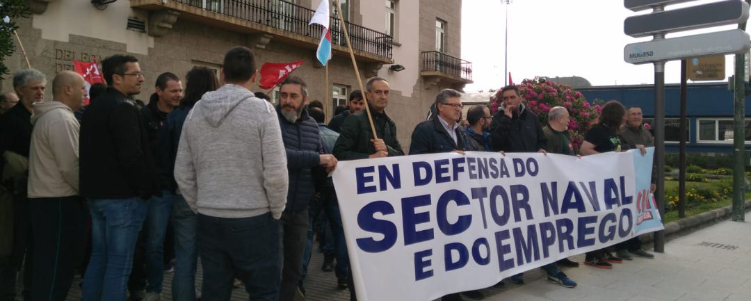 La CIG se moviliza por la edad de jubilación del Naval La CIG se moviliza por la edad de jubilación del Naval