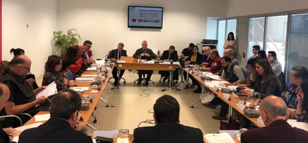 Reunión del grupo de trabajo para la movilidad del Parque Nacional Sierra de Guadarrama Reunión del grupo de trabajo para la movilidad del Parque Nacional Sierra de Guadarrama