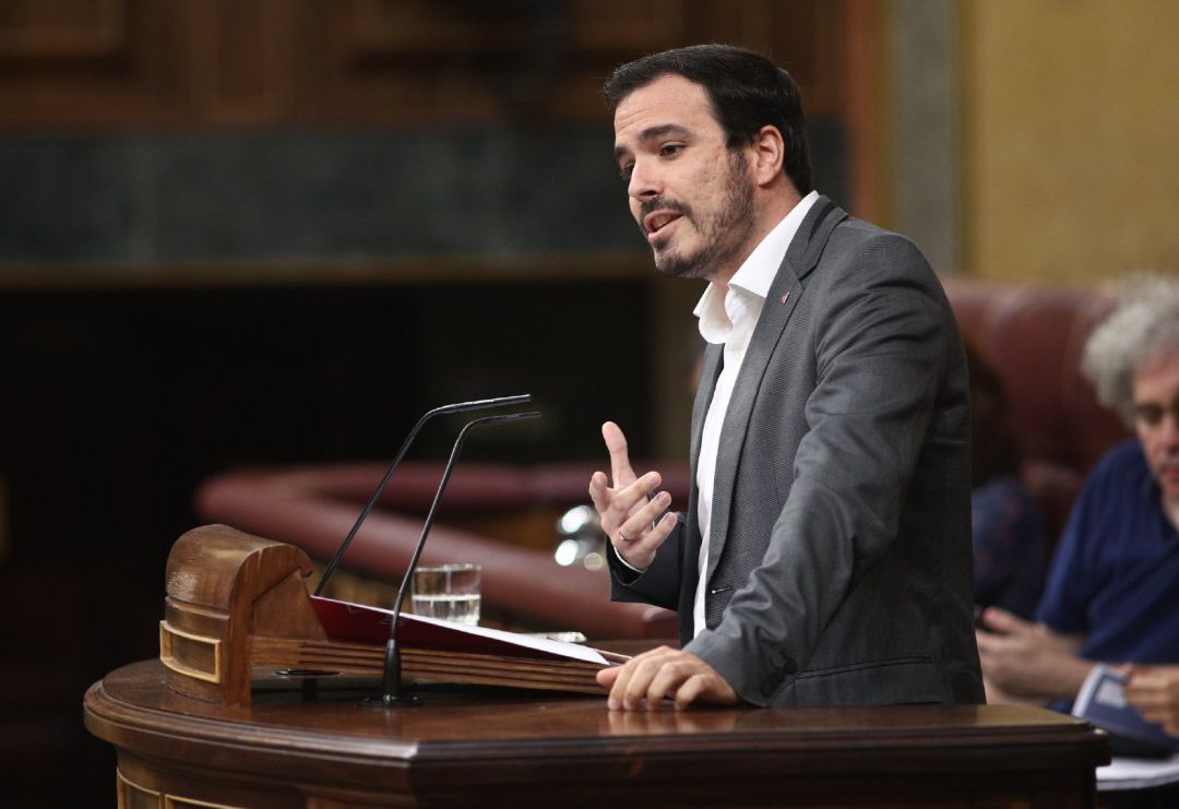 Alberto Garzón interviene en el Congreso Alberto Garzón interviene en el Congreso