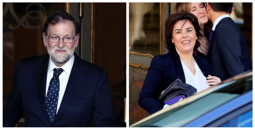 Rajoy y Sáenz de Santamaría Rajoy y Sáenz de Santamaría
