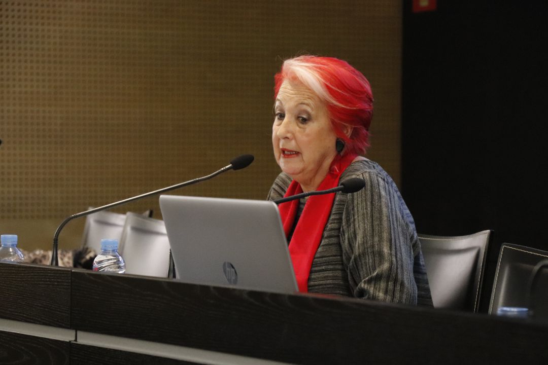 Rosa María Calaf: "Hay una amenaza muy directa de involución contra la mujer" Rosa María Calaf: "Hay una amenaza muy directa de involución contra la mujer"