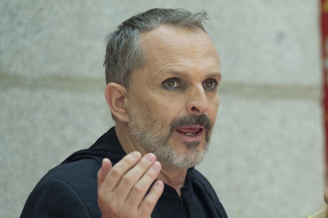 El cantante Miguel Bosé en una imagen de archivo El cantante Miguel Bosé en una imagen de archivo
