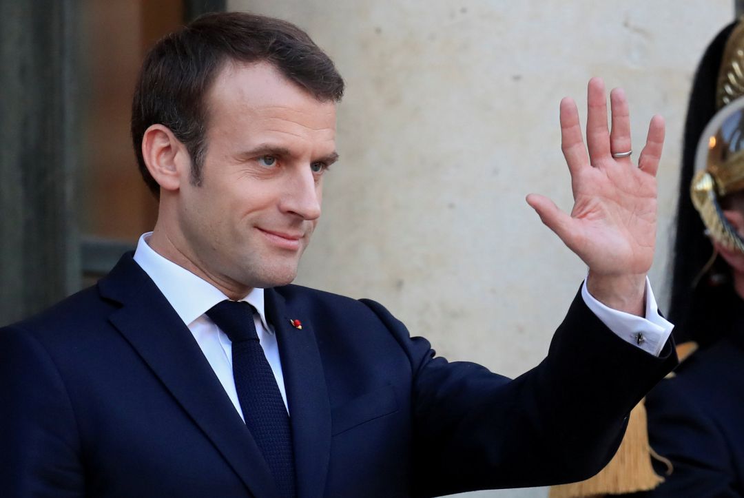 El presidente francés Emmanuel Macron El presidente francés Emmanuel Macron