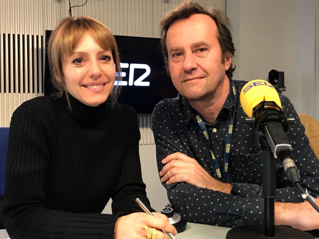 Macarena Berlín junto a Marcos Giralt. Macarena Berlín junto a Marcos Giralt.