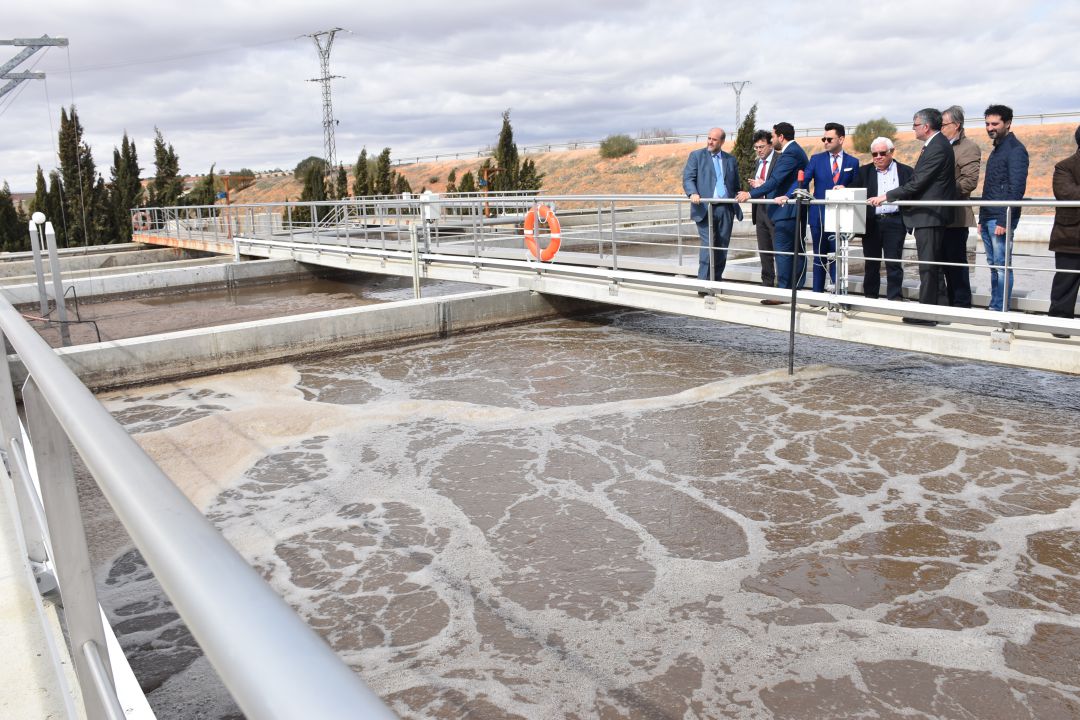El vicepresidente primero ha inaugurado hoy la ampliación de la Estación Depuradora de Aguas Residuales de Mota del Cuervo El vicepresidente primero ha inaugurado hoy la ampliación de la Estación Depuradora de Aguas Residuales de Mota del Cuervo