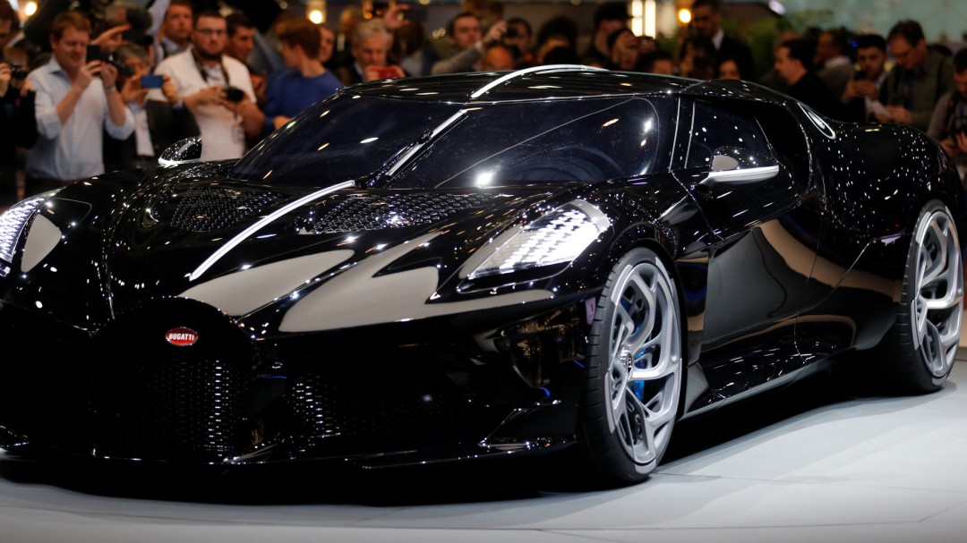 Bugatti presenta el nuevo coche más caro del mundo: así es 'La Voiture Noire'