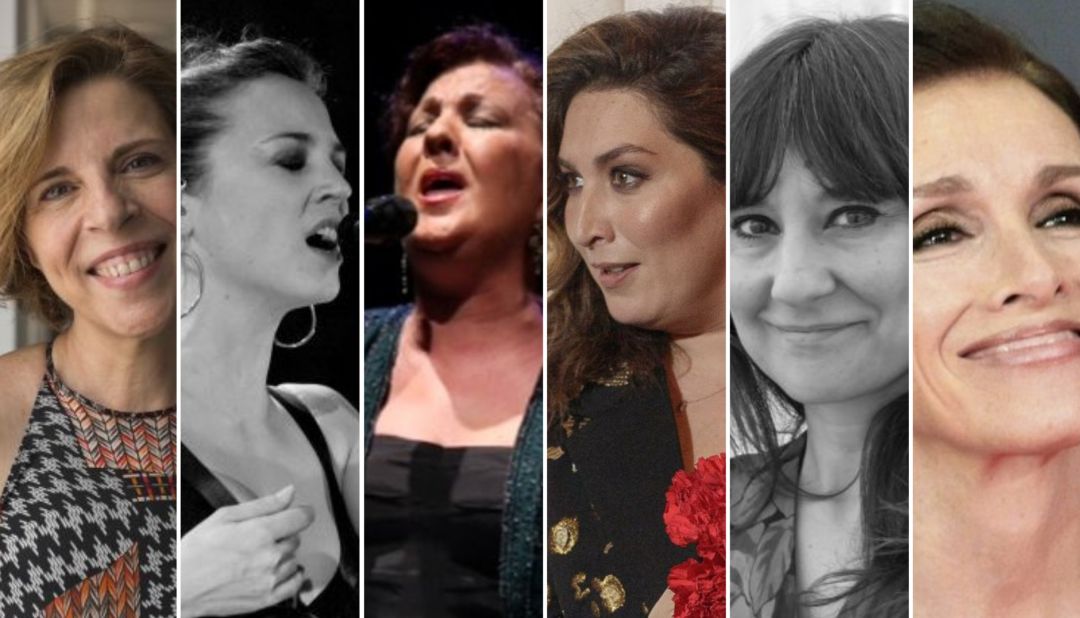 Sole Giménez, Leonor Watling, Carmen Linares, Estrella Morente, Eva Amaral y Ana Belén. Sole Giménez, Leonor Watling, Carmen Linares, Estrella Morente, Eva Amaral y Ana Belén.