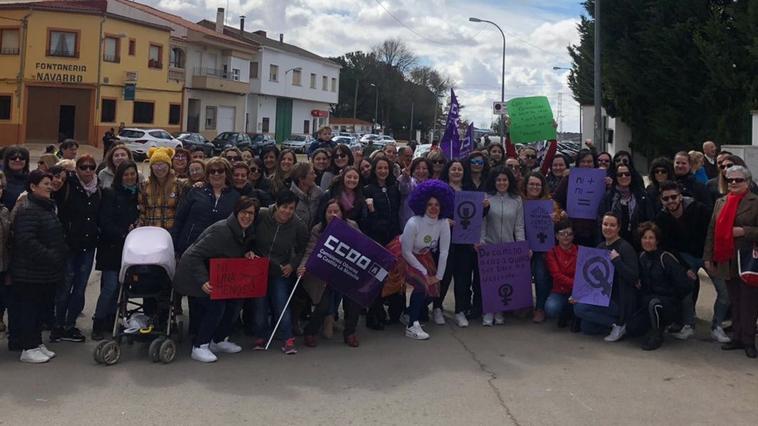 Las mujeres del medio rural también levantan la voz este 8 de marzo