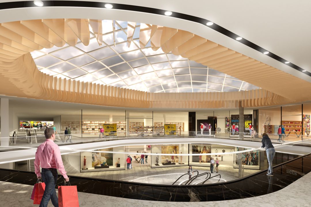 Imagen de la nueva plaza del Centro Comercial Salera Imagen de la nueva plaza del Centro Comercial Salera