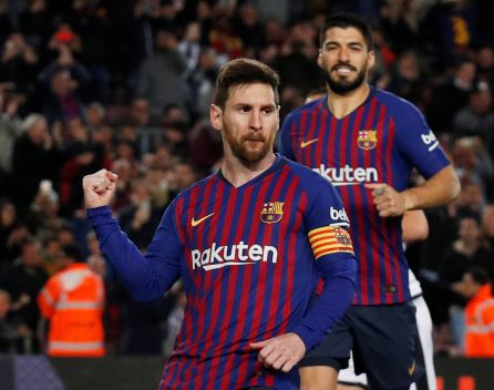 Messi celebra el segundo gol. Messi celebra el segundo gol.