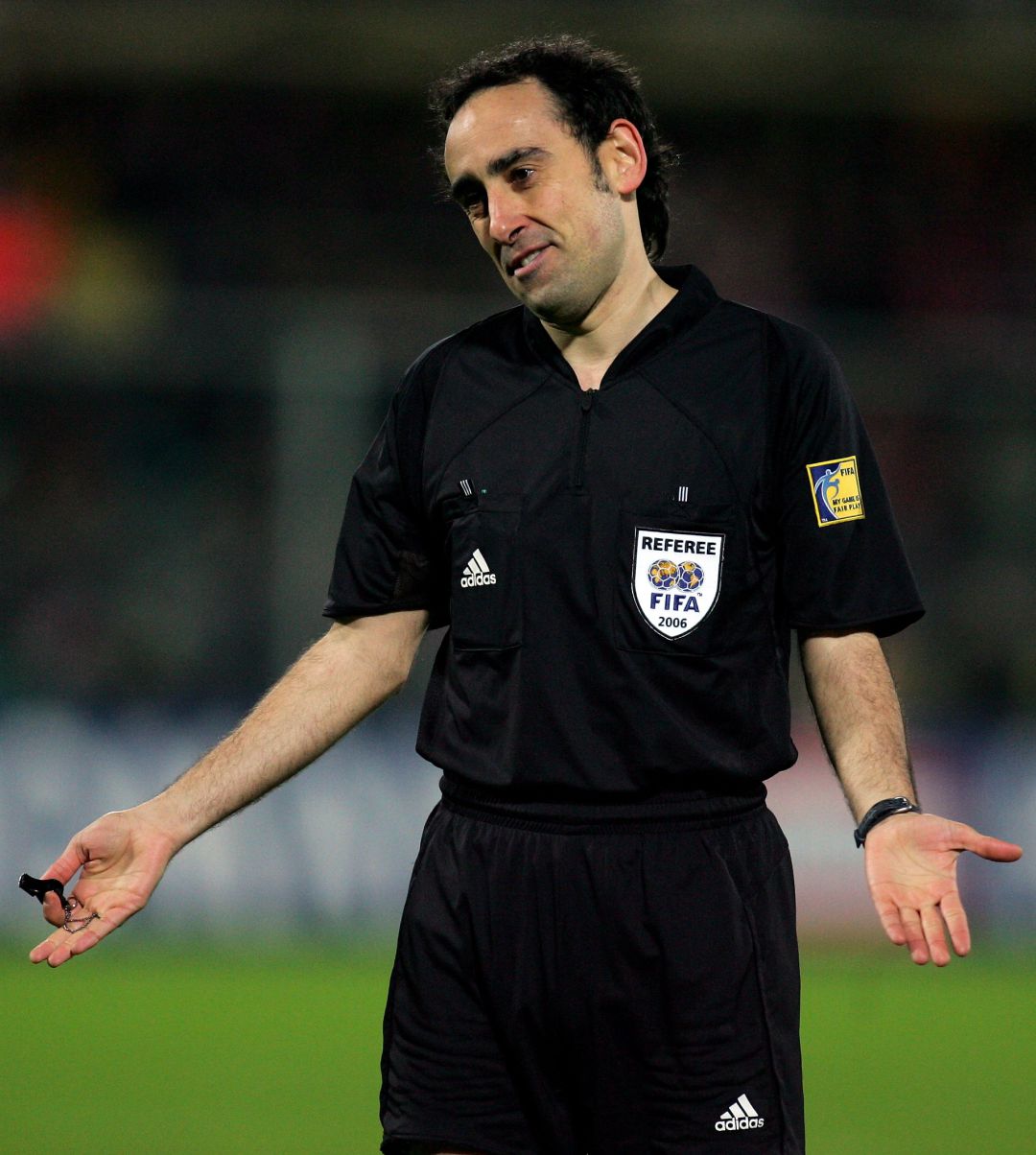 Iturralde González durante su etapa como árbitro profesional Iturralde González durante su etapa como árbitro profesional