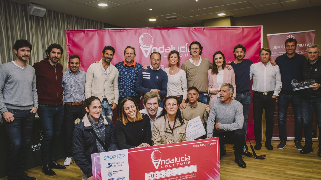 La primera prueba del Circuito Andalucía Gof Tour recauda 4.500 euros para Madre Coraje