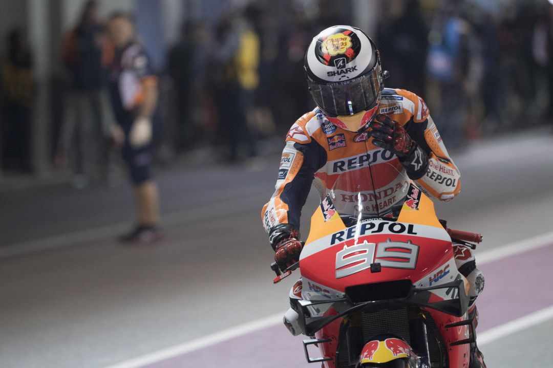 Jorge Lorenzo: " Va a ser una carrera de supervivencia para todos" Jorge Lorenzo: " Va a ser una carrera de supervivencia para todos"