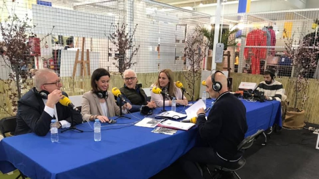 Cita en Ejea con el comercio y la maquinaria agraria