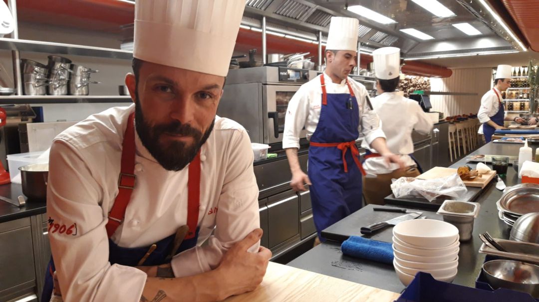 Iván Domínguez, chef de Nado. Iván Domínguez, chef de Nado.