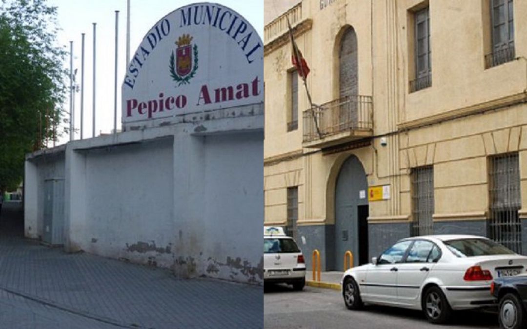 Antiguo Pepico Amat y cuartel Guardia Civil Antiguo Pepico Amat y cuartel Guardia Civil