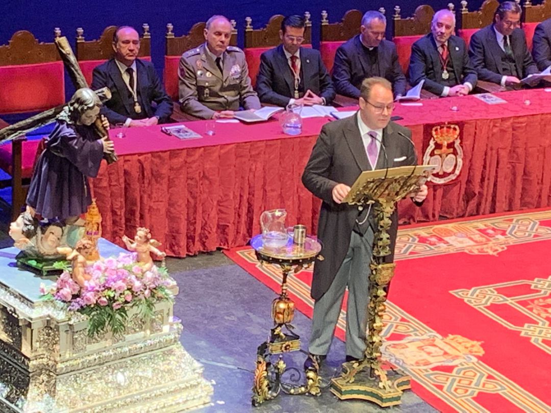Álvaro Barea pregona la Semana Santa de Granada 2019 Álvaro Barea pregona la Semana Santa de Granada 2019