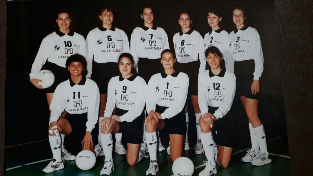 1995: El Caja de Ávila CSC gana la Copa de la Reina de voleibol