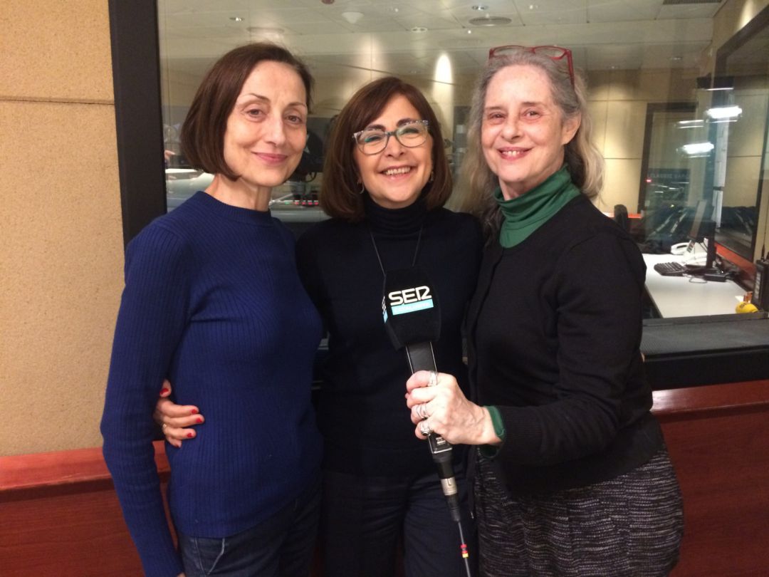 Carme Elias, Rosa Badia i Vicky Peña als estudis de SER Catalunya. Carme Elias, Rosa Badia i Vicky Peña als estudis de SER Catalunya.