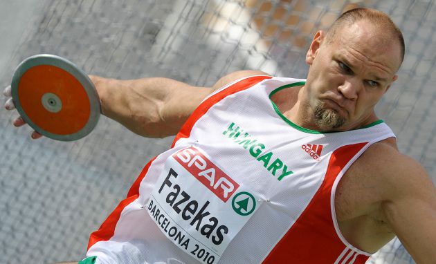 El húngaro Fazekas en el europeo de 2010 en Barcelona El húngaro Fazekas en el europeo de 2010 en Barcelona