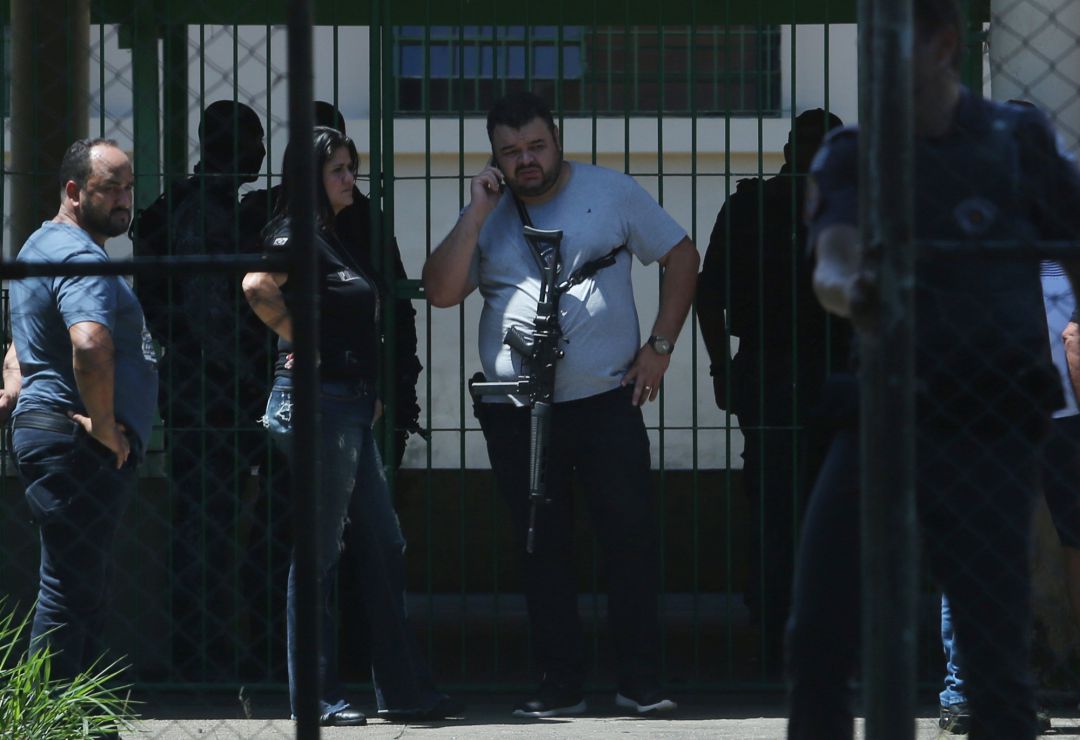 Al menos ocho muertos en un tiroteo en una escuela de Brasil Al menos ocho muertos en un tiroteo en una escuela de Brasil