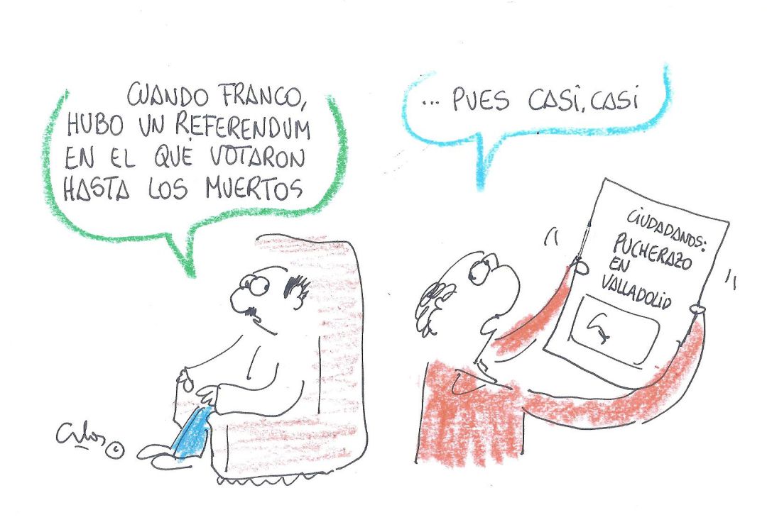 La viñeta de Villanueva, el pucherazo: 'La viñeta de Villanueva' La viñeta de Villanueva, el pucherazo: 'La viñeta de Villanueva'