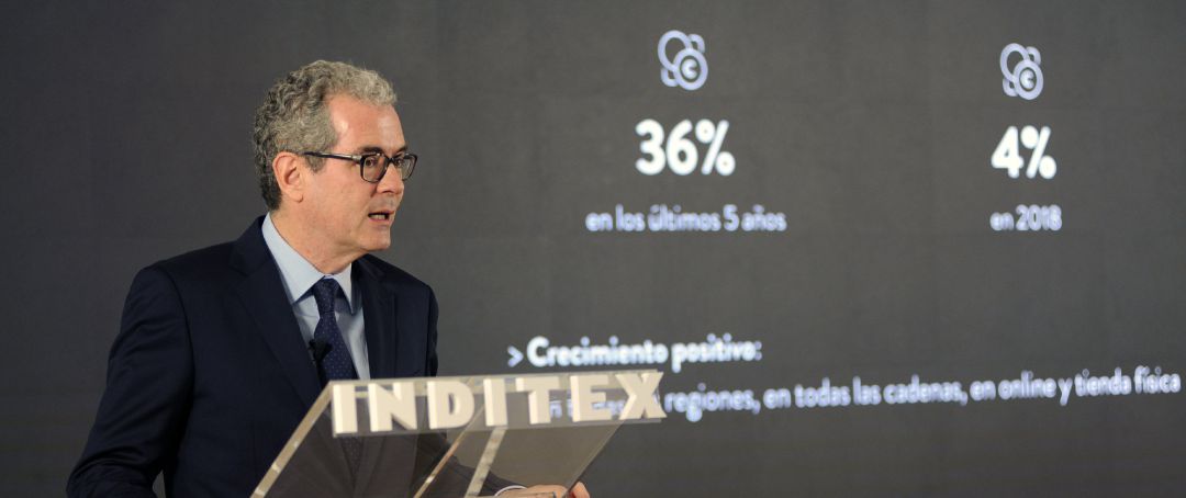Comparecencia en A Coruña del presidente de Inditex, Pablo Isla, sobre los resultados Comparecencia en A Coruña del presidente de Inditex, Pablo Isla, sobre los resultados