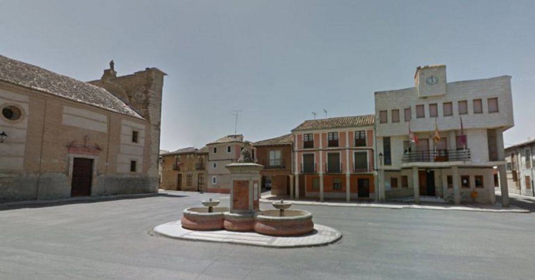 Plaza de España de Villamarriel (Palencia) Plaza de España de Villamarriel (Palencia)
