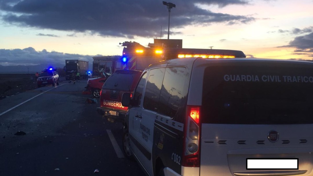 Fallecen dos personas en un accidente en Bisimbre