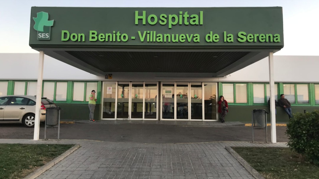 Nuevo rótulo en el hospital