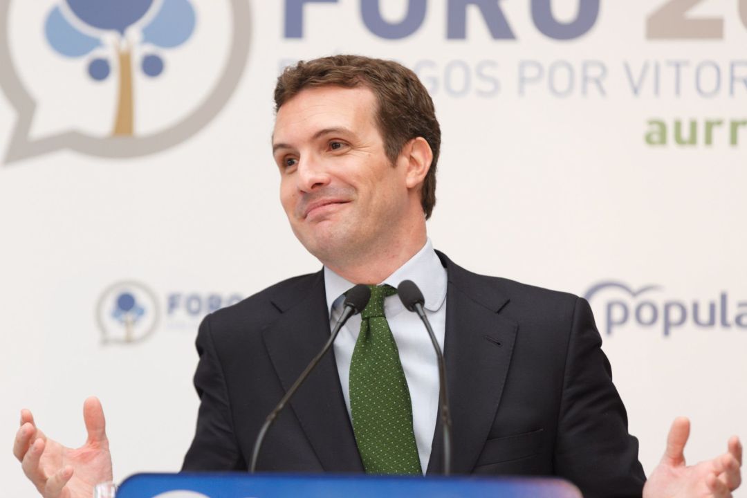 El presidente del PP, Pablo Casado. El presidente del PP, Pablo Casado.