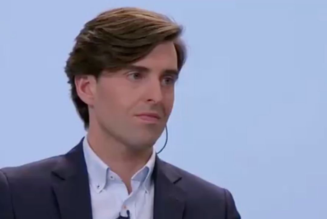 Pablo Montesinos durante un debate en TV3 Pablo Montesinos durante un debate en TV3